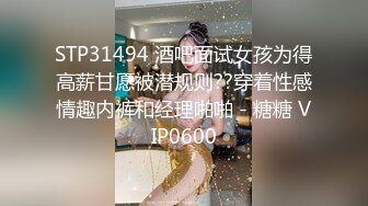 STP31494 酒吧面试女孩为得高薪甘愿被潜规则??穿着性感情趣内裤和经理啪啪 - 糖糖 VIP0600