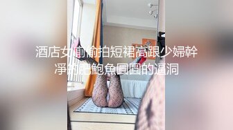 酒店女廁偷拍短裙高跟少婦幹凈的肥鮑魚圓圓的逼洞