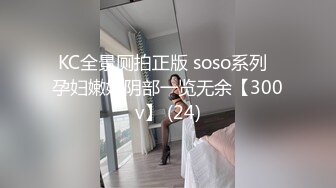 KC全景厕拍正版 soso系列  孕妇嫩妹阴部一览无余【300v】 (24)