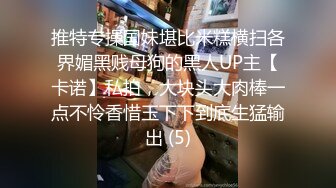 推特专操国妹堪比米糕横扫各界媚黑贱母狗的黑人UP主【卡诺】私拍，大块头大肉棒一点不怜香惜玉下下到底生猛输出 (5)